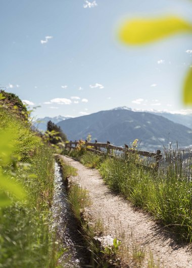 Waalwege in Südtirol Waalwege in Südtirol