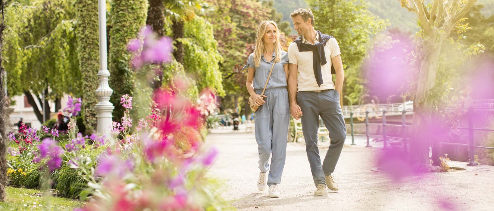 … in den Gärten von Schloss Trauttmansdorff … in den Gärten von Schloss Trauttmansdorff