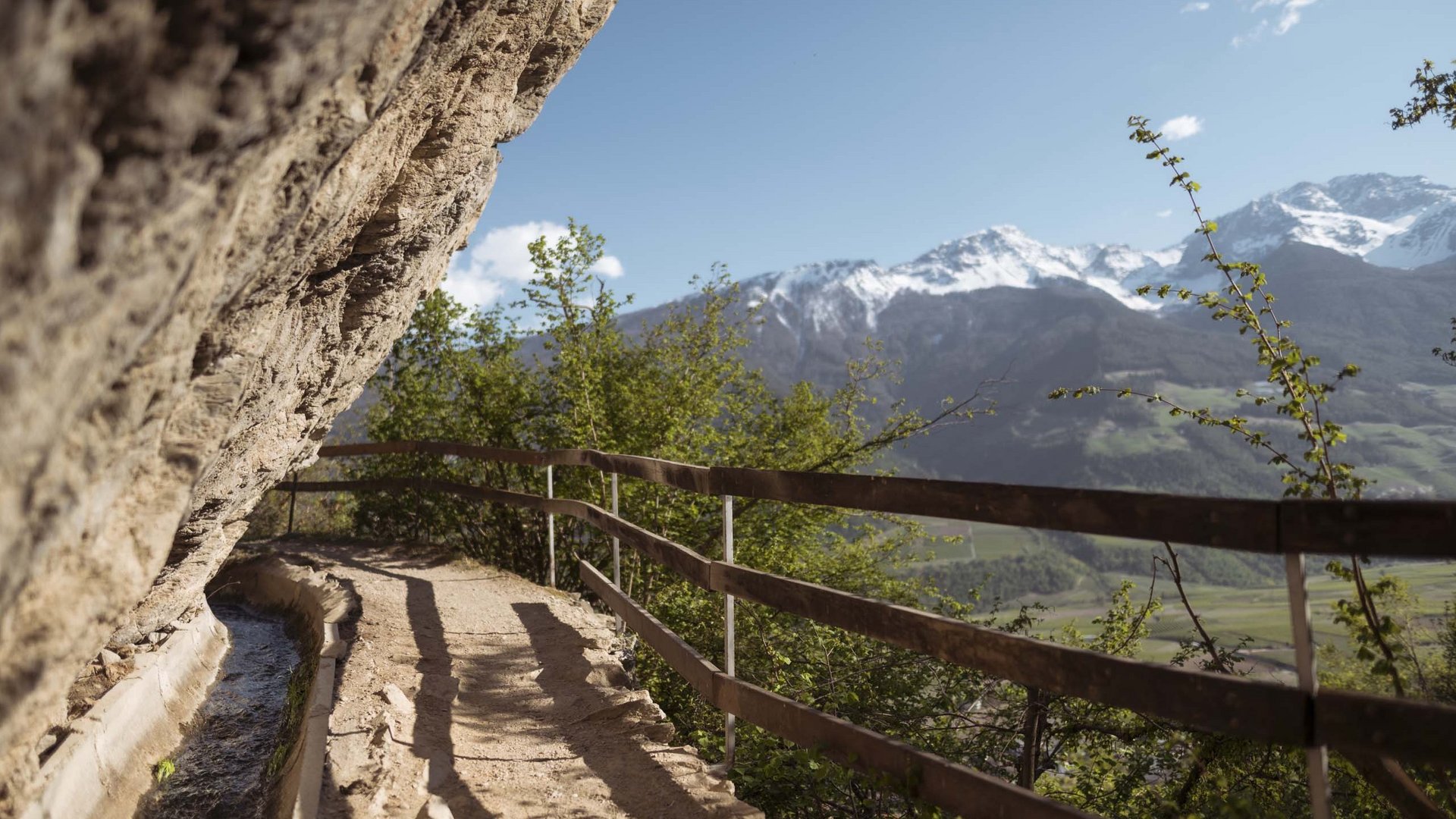 Waalwege in Südtirol Waalwege in Südtirol